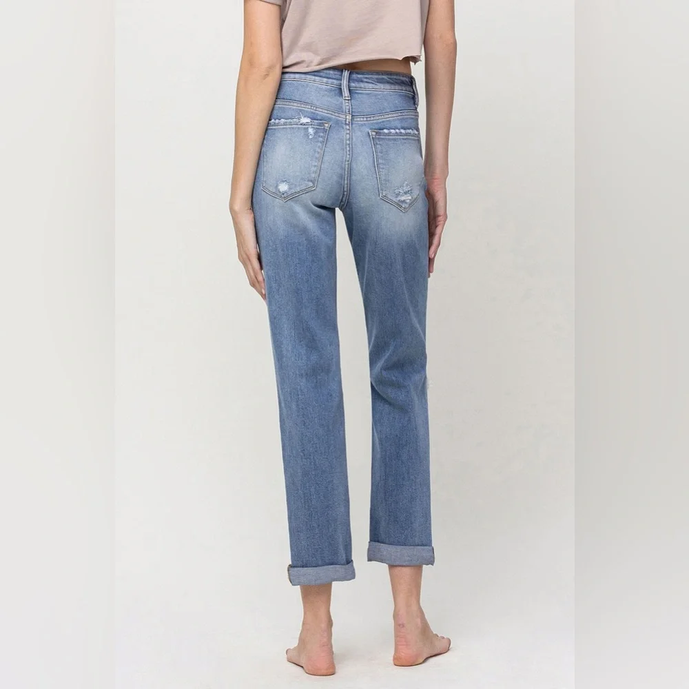 VERVET BY FLYING MONKEY SKEETER BOYFRIEND JEAN ❤️NEW COLLECTION IN STORES❤️ - Picture 4 of 4